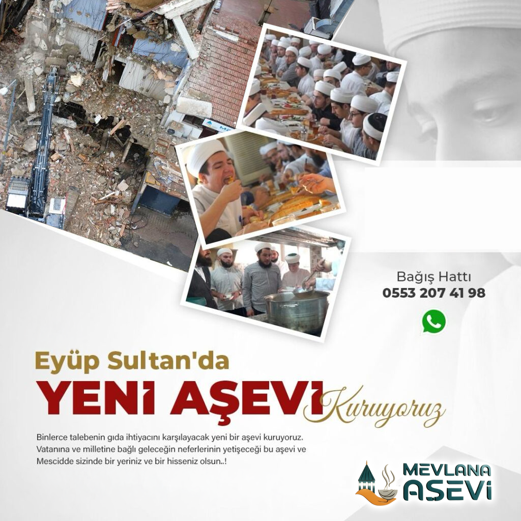Mevlana Aşevi İnşaat Bağış